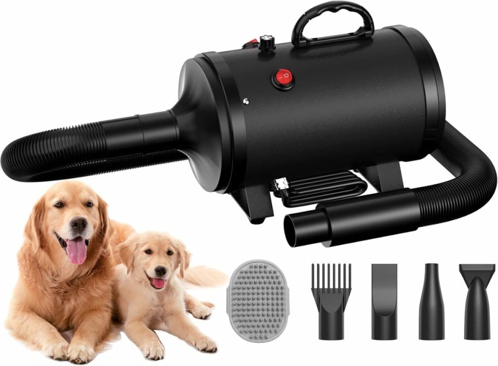 Pulseur silencieux pour chien 4,5 CV 4 buses